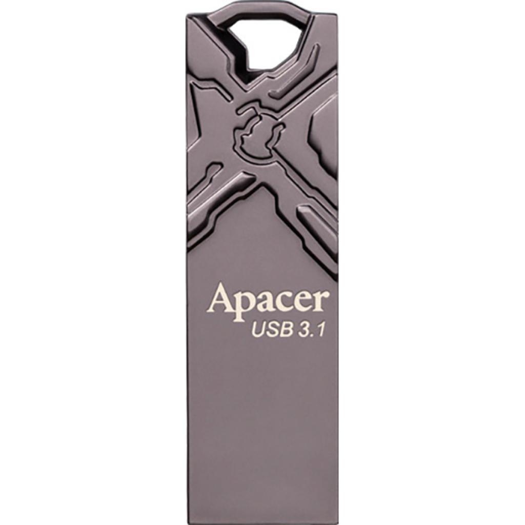 USB флеш накопичувач Apacer 32GB AH13F Ashy USB 2.0 (AP32GAH13FA-1)