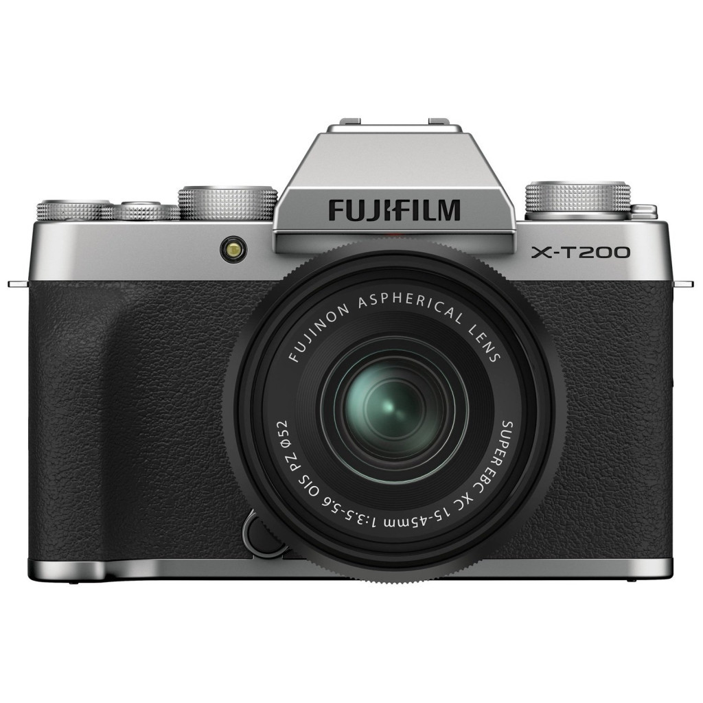 Цифровий фотоапарат Fujifilm X-T200 + XC 15-45mm F3.5-5.6 Kit Silver (16647111)