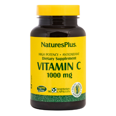 Вітамін Natures Plus Вітамін C, Vitamin C, 1000 мг, Nature's Plus, 90 вегетаріанс (NTP2312)