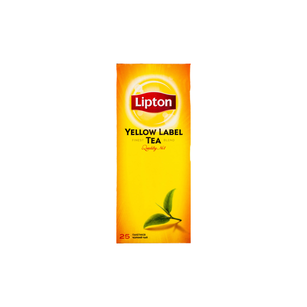 Чай Lipton Yellow Label 25 шт (64953)