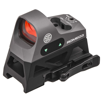 Приціл Sig Sauer Romeo3 Reflex Sight 1x25mm 3MOA Red Dot M1913 Riser (SOR31002)