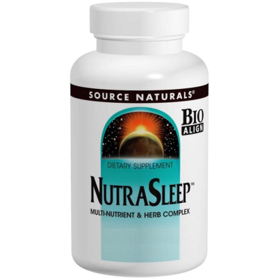 Вітамінно-мінеральний комплекс Source Naturals Комплекс для здорового сну, Nutra Sleep, 100 таблеток (SN0750)