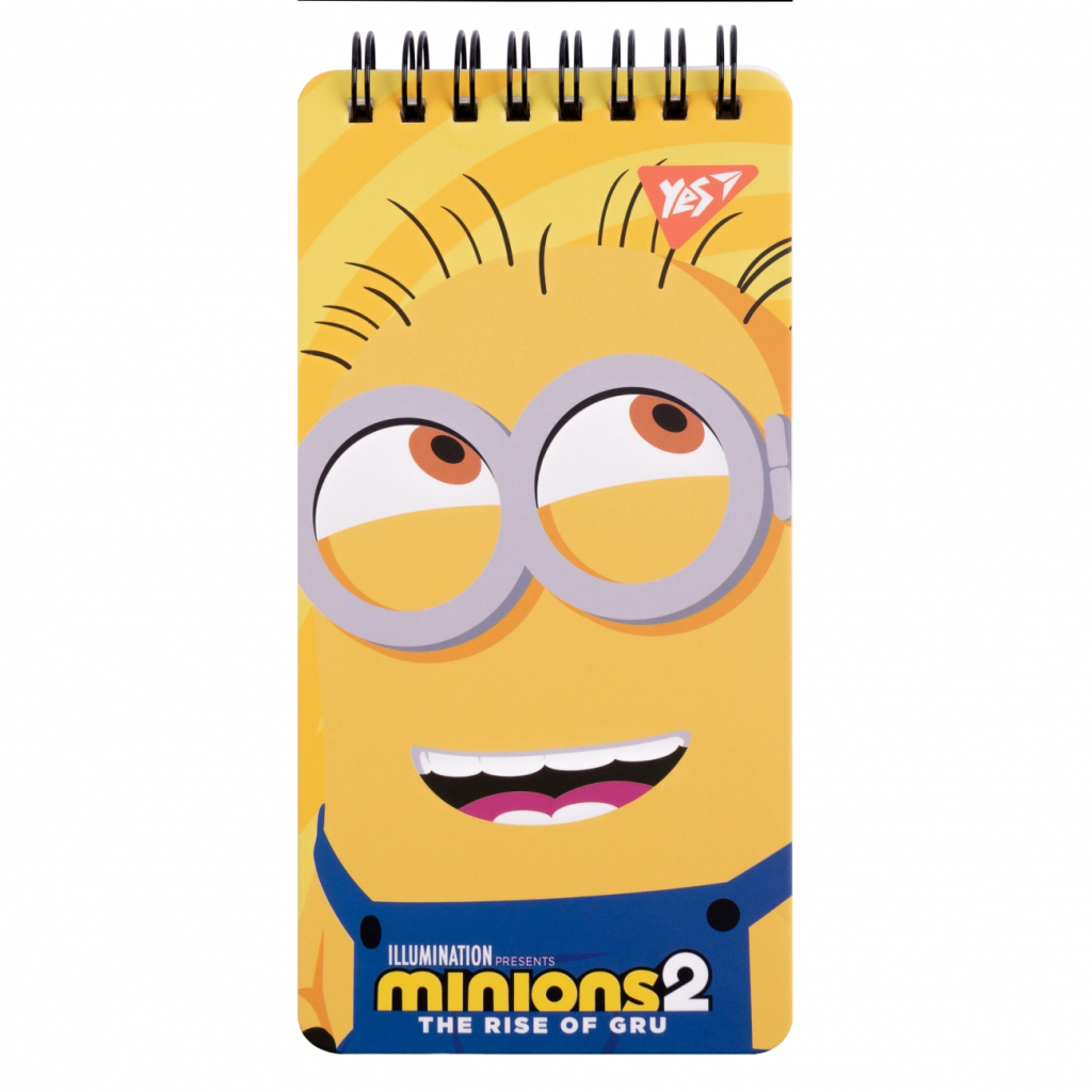 Блокнот Yes Minions 80 х 160 60 аркушів (151767)