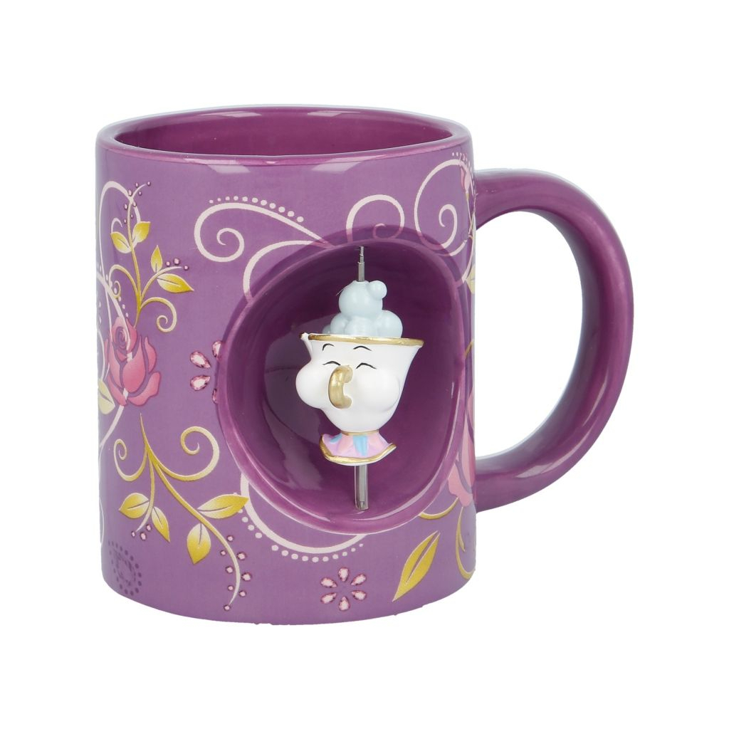 Чашка Stor Disney Beauty and the Beast Спінер 325 мл (Stor-44655)