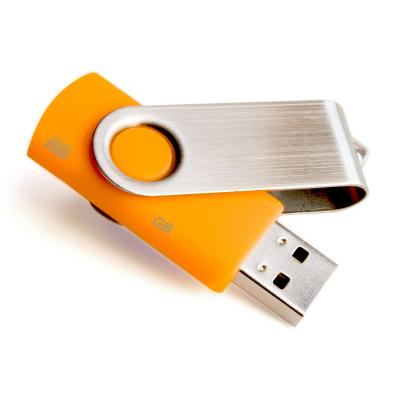 USB флеш накопичувач Goodram 8GB Twister Orange USB 2.0 (PD8GH2GRTSBO)