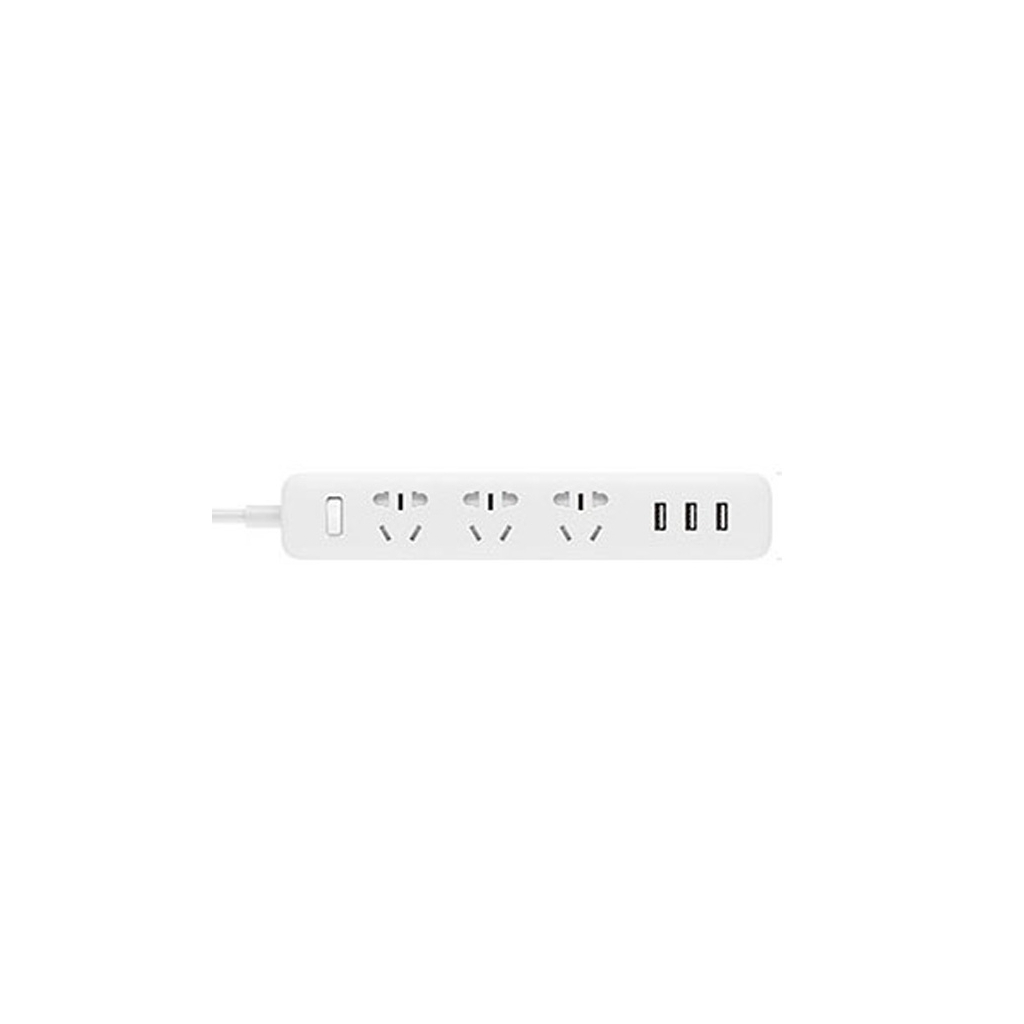 Мережевий фільтр живлення Xiaomi KingMi Power Strip, 3 розетки, 3 USB (QMCXB33CH)