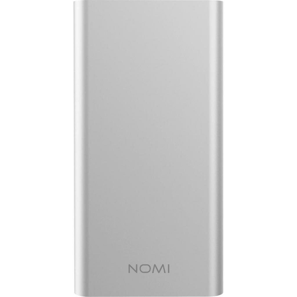 Батарея універсальна Nomi E100 10000 mAh silver (260725)