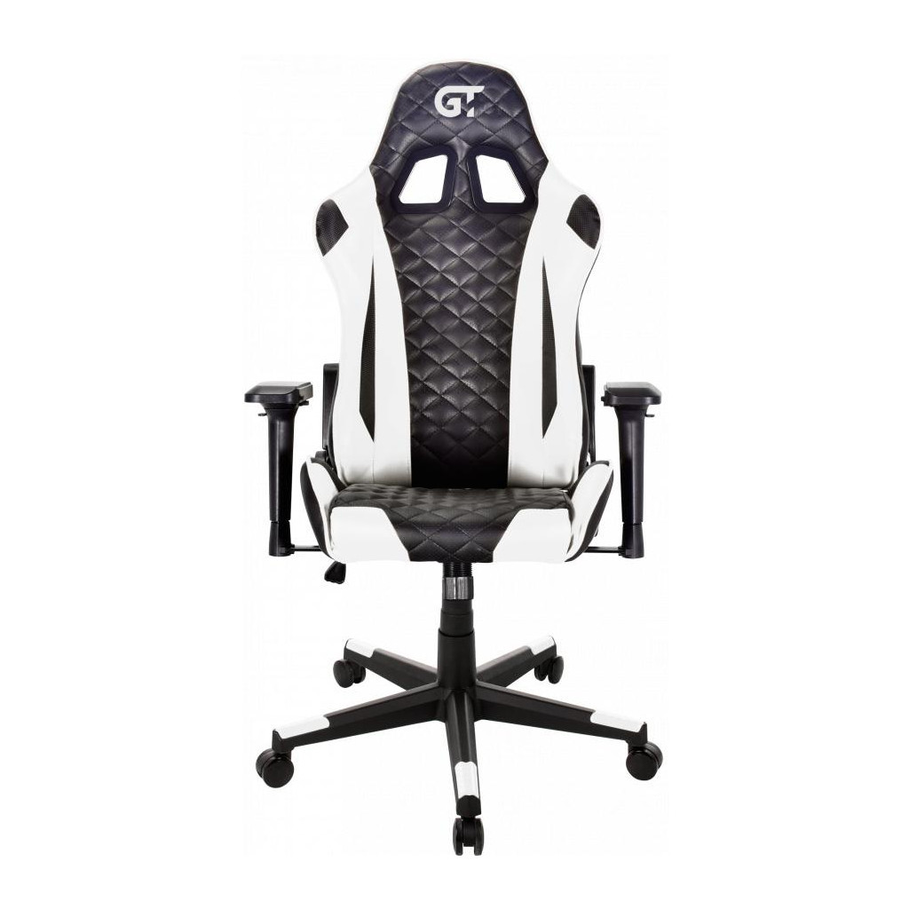 Крісло ігрове GT Racer X-2563-1LP Black/White