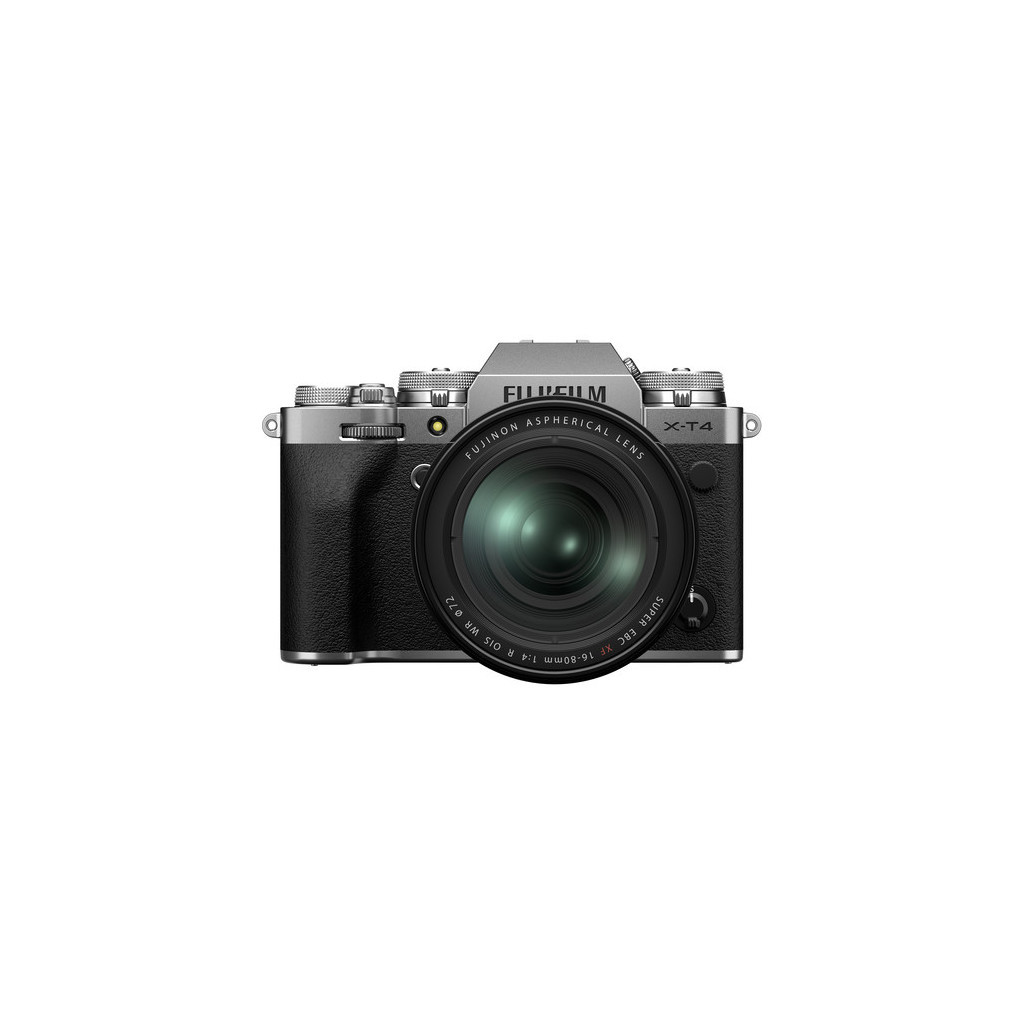 Цифровий фотоапарат Fujifilm X-T4 + XF 16-80 F4 Kit Silver (16651136)