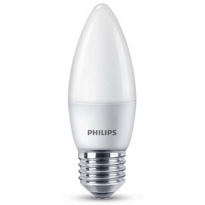 Лампочка Philips ESSLEDCandle 6.5-75W E27 827 B35NDFR RCA (929001886707)