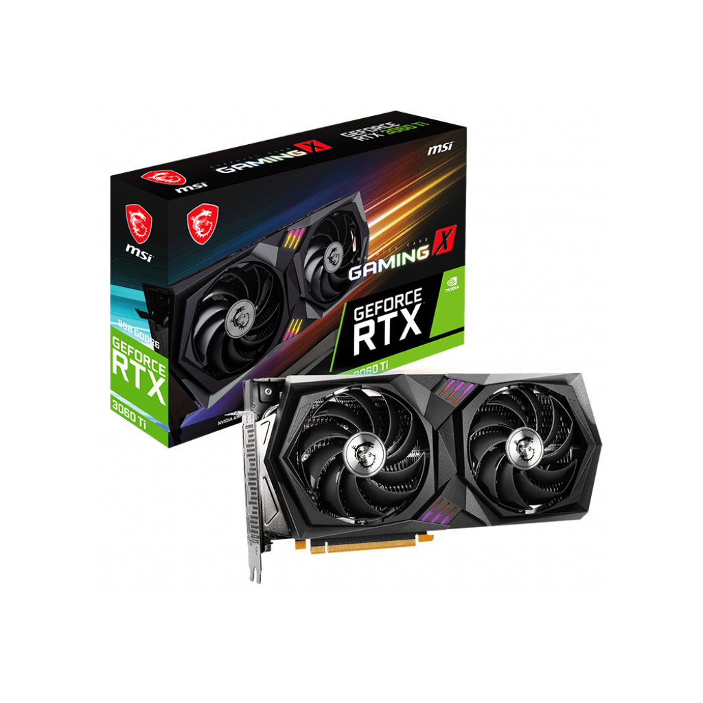 Відеокарта MSI GeForce RTX3060Ti 8Gb GAMING X LHR (RTX 3060 Ti GAMING X 8G LHR)