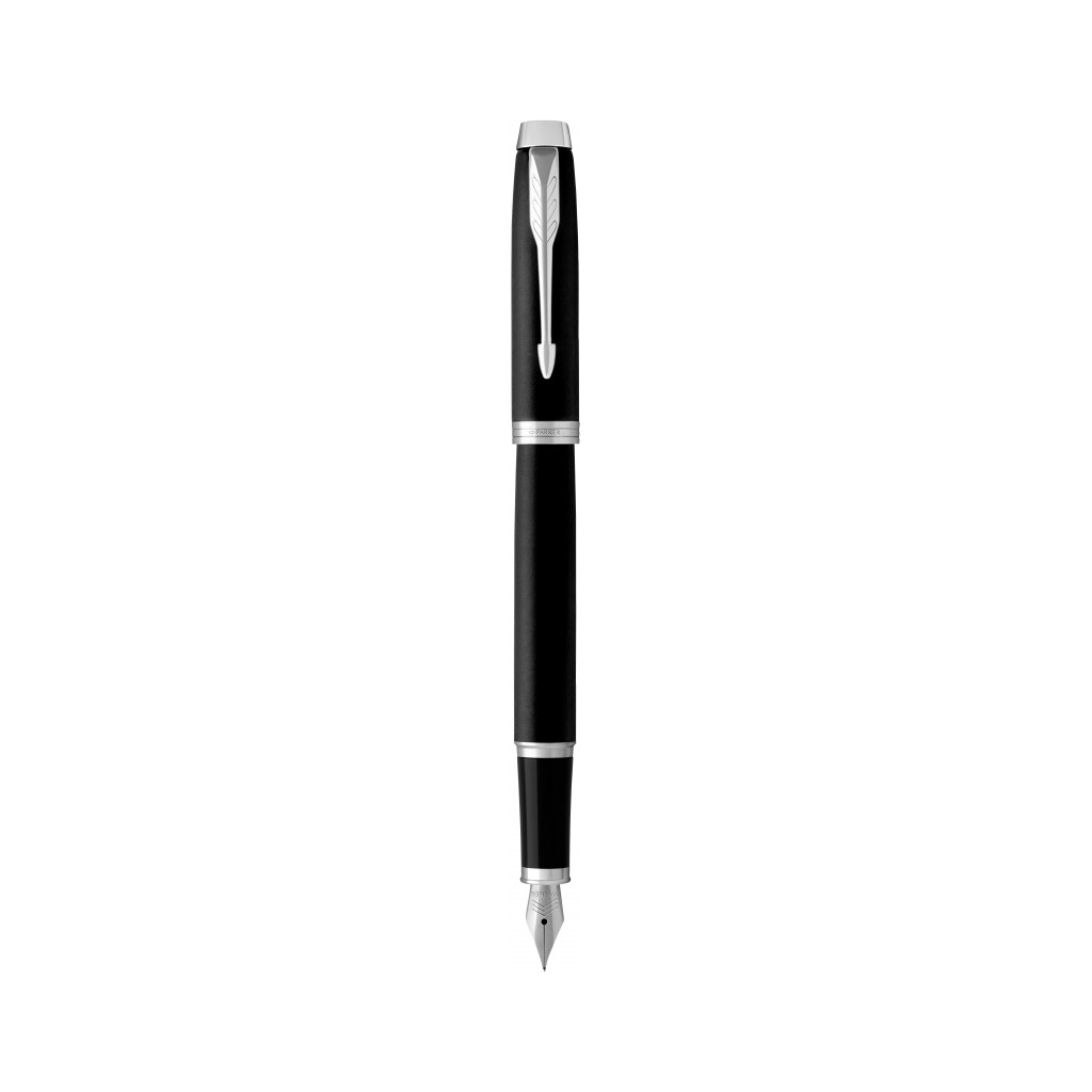 Ручка пір'яна Parker IM 17 Matte Black CT  FP F (26 111)