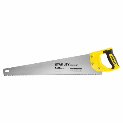 Ножівка Stanley SHARPCUT із загартованими зубами, L=550мм, 7 tpi. (STHT20368-1)