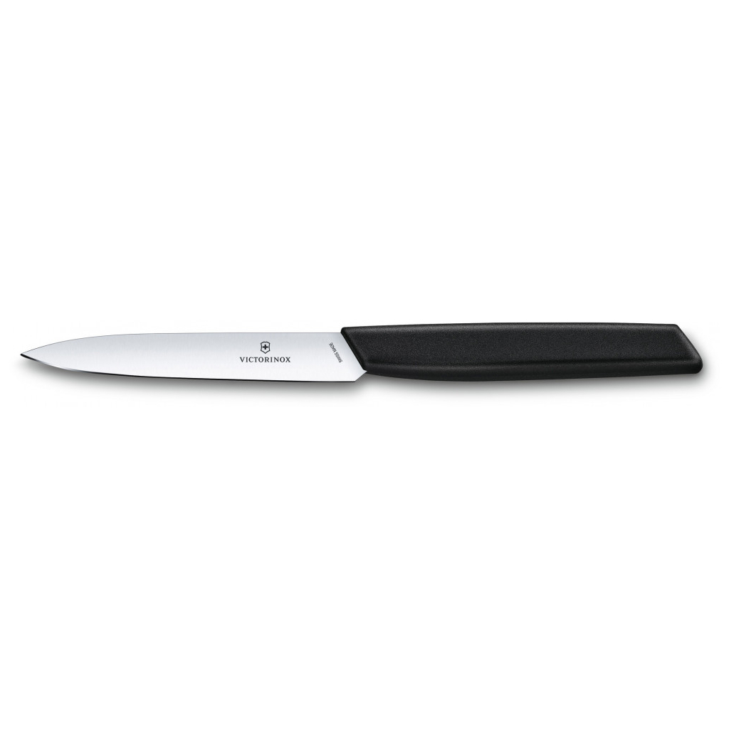 Кухонний ніж Victorinox Swiss Modern Paring 10см Black (6.9003.10)