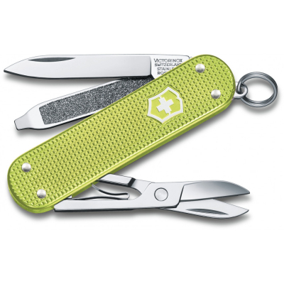 Ніж Victorinox Classic SD Alox Colors Lime Twist (0.6221.241G)