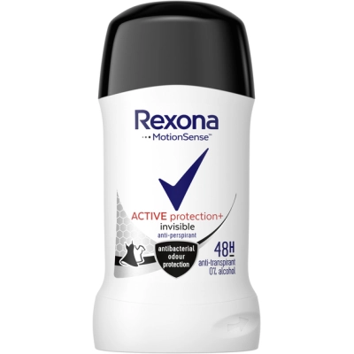 Антиперспірант Rexona Активний захист та невидимий на чорному та білому одязі 50 мл (87340655/59004790)