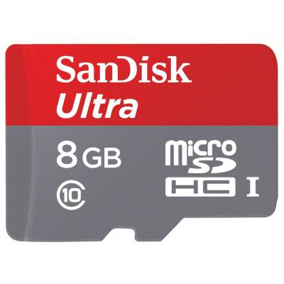 Карта пам'яті SanDisk 8GB microSDHC Class 10 UHS (SDSDQUAN-008G-G4A)