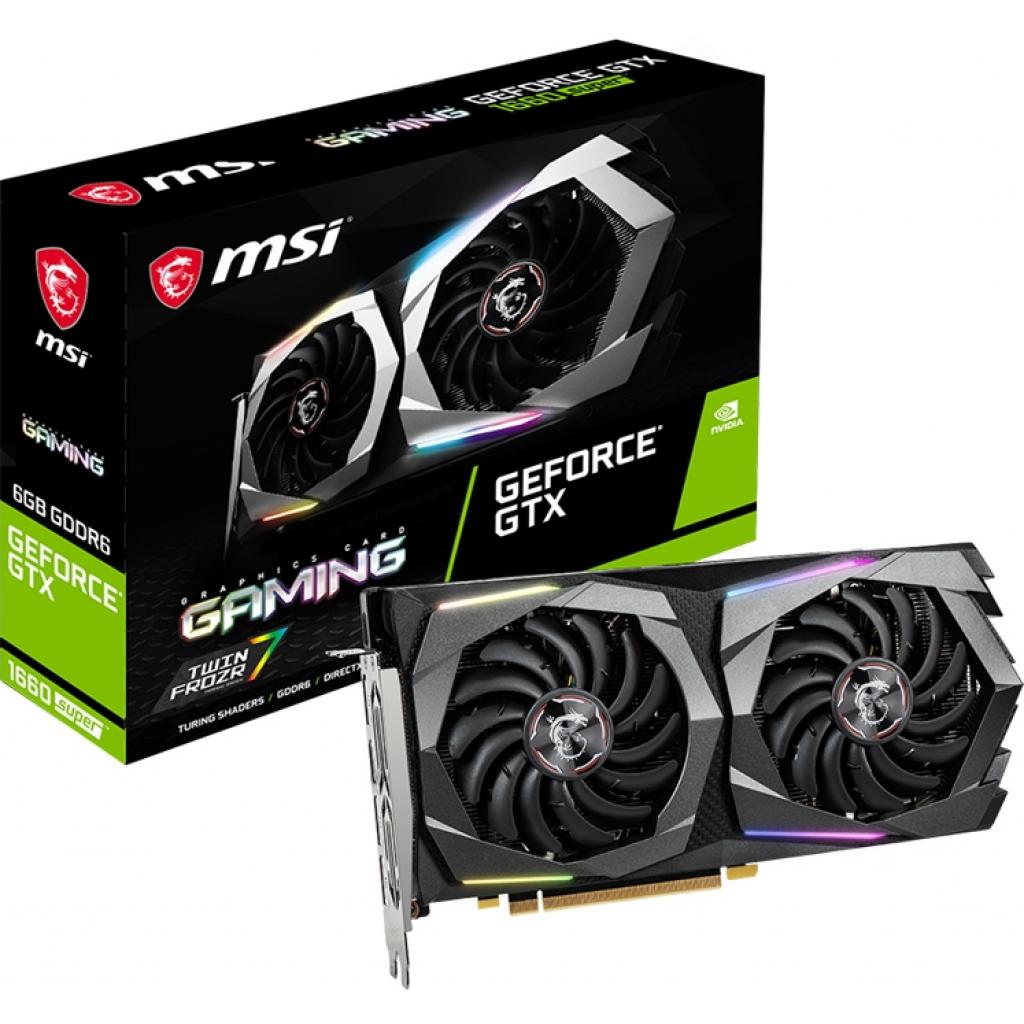 Відеокарта MSI GeForce GTX1660 SUPER 6144Mb GAMING (GTX 1660 SUPER GAMING)