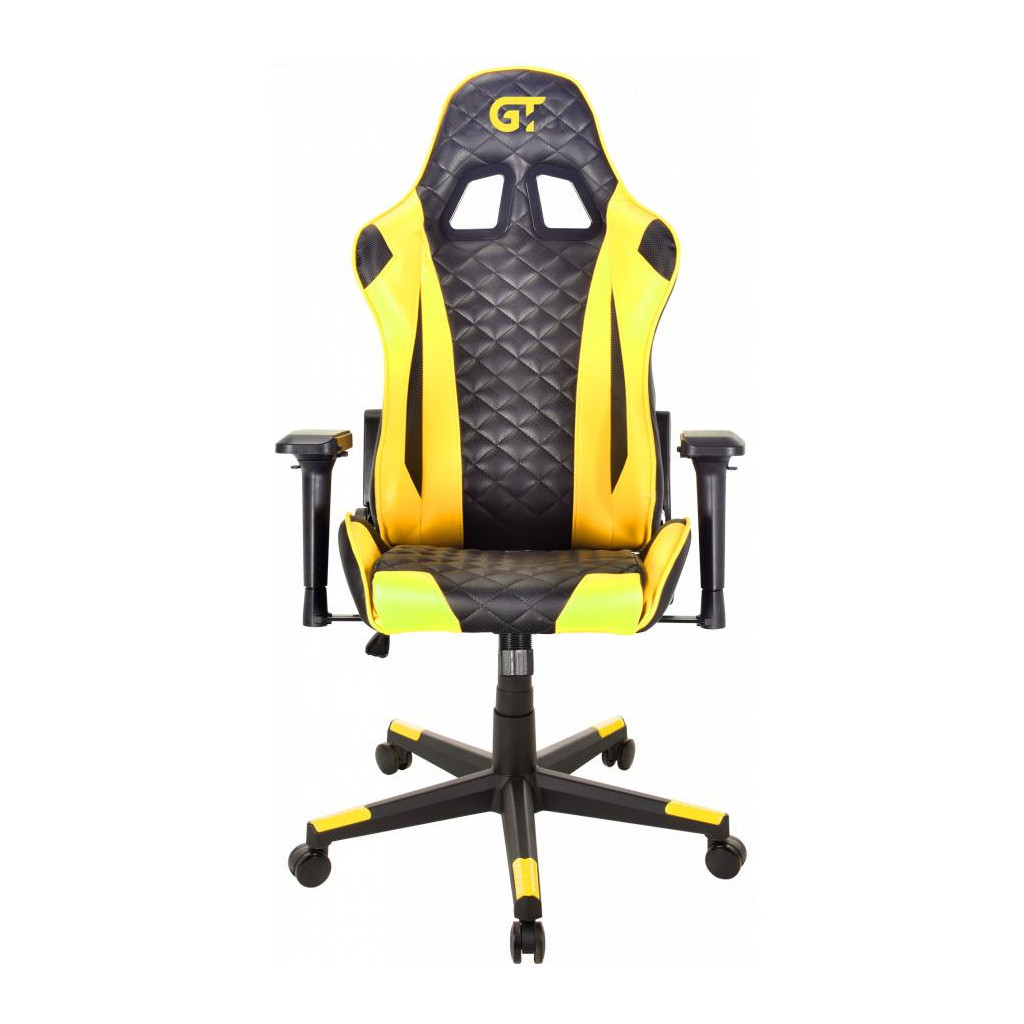 Крісло ігрове GT Racer X-2563-1LP Black/Yellow