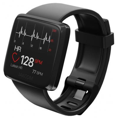 Смарт-годинник Jakcom H1 Smart Health Watch GPS black з пульсометром моніторінгом (swpadjh1b)