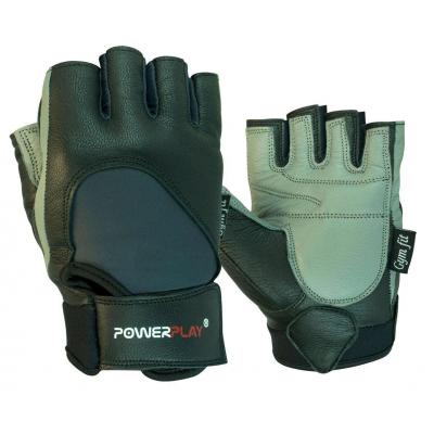 Рукавички для фітнесу PowerPlay 1556 S Grey/Black (PP_1556_S_Grey/Black)