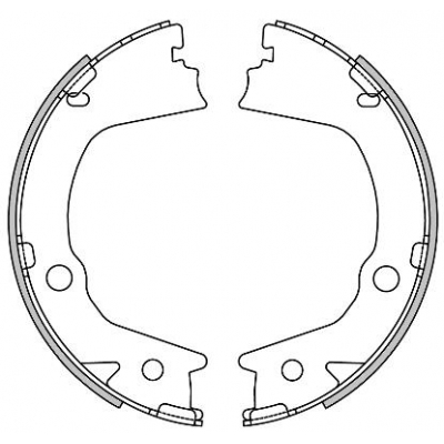 Гальмівні колодки REMSA 4602.00