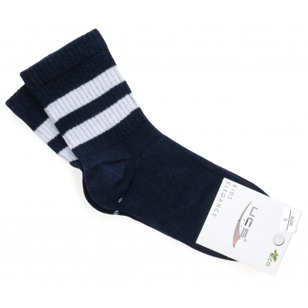 Шкарпетки UCS Socks зі смужками (M0C0101-2298-11-blue)