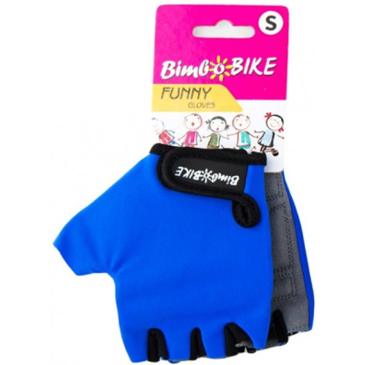 Велорукавиці Bimbo Bike FUNNY S Blue (90943B-IS)