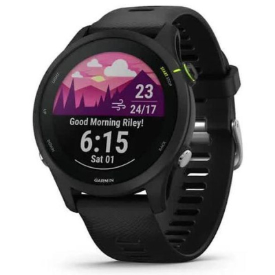 Смарт-годинник Garmin Forerunner 255S Music, Black, GPS (010-02641-32)