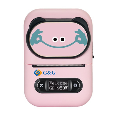 Принтер етикеток G&G 950CW pink USB, Bluetooth (LABP-GG-950CW-P)