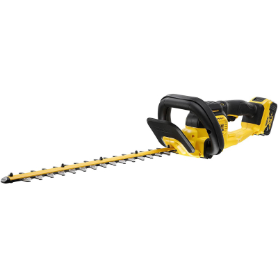 Кущоріз DeWALT 18 В, 5Ah, довжина ножа 55 см, діаметр гілок 25 мм (DCMHT563P1)