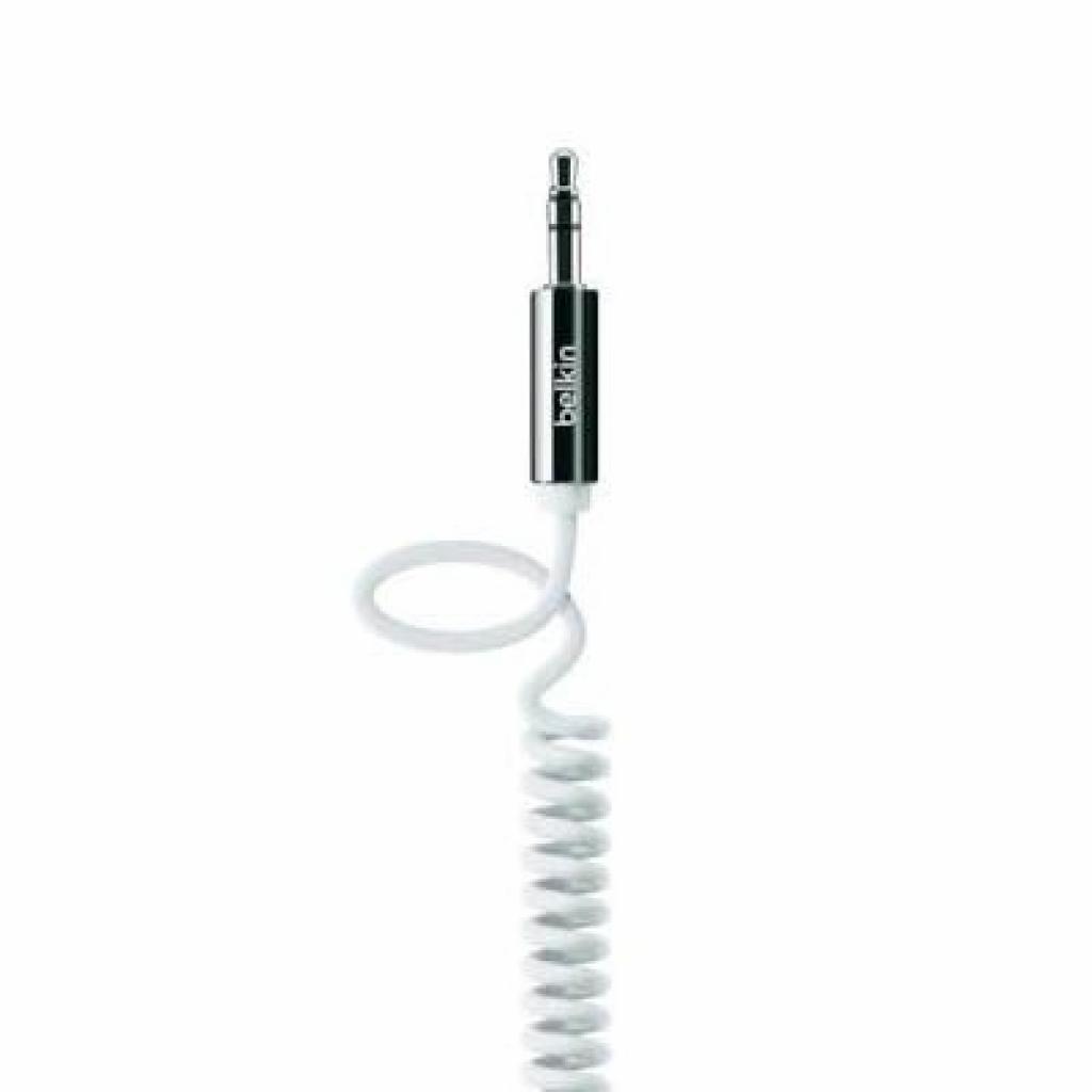 Кабель мультимедійний Jack 3.5mm папа/Jack 3.5mm папа Belkin (AV10126cw06-WHT)