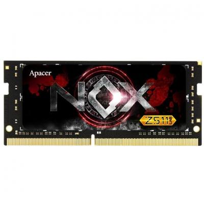 Модуль пам'яті для ноутбука SoDIMM DDR4 8GB 2400 MHz NOX Series Apacer (ES.08G2T.GEE)