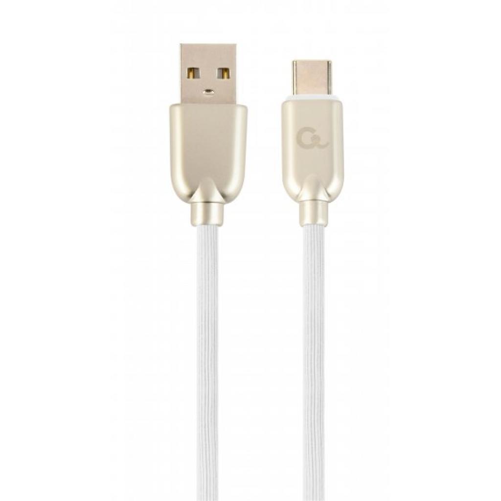 Дата кабель USB 2.0 AM to Type-C 2.0m Cablexpert (CC-USB2R-AMCM-2M-W)