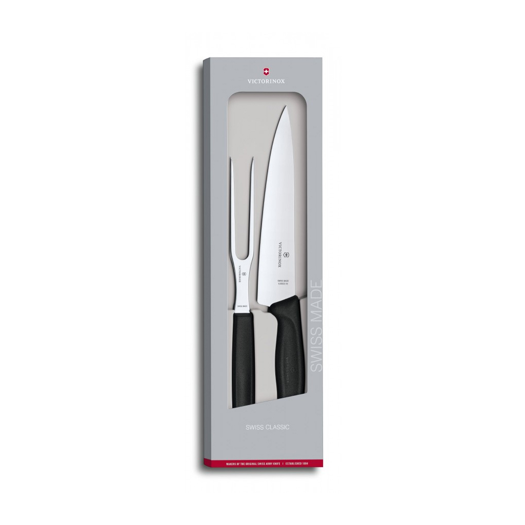 Набір ножів Victorinox SwissClassic Carving Set Black (6.7133.2G)