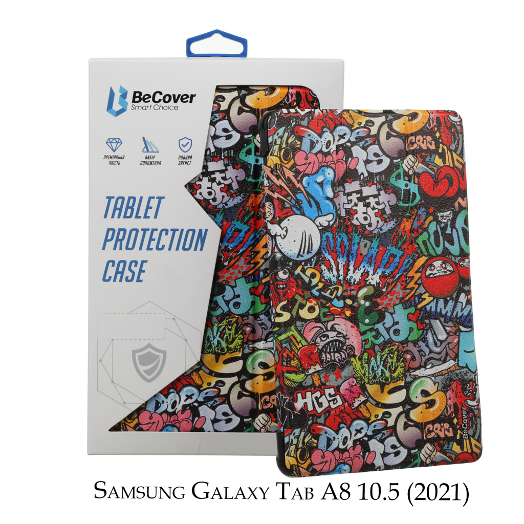 Чохол до планшета BeCover Smart Case Samsung Galaxy Tab A8 10.5 (2021) SM-X200 / SM-X2 (707274)