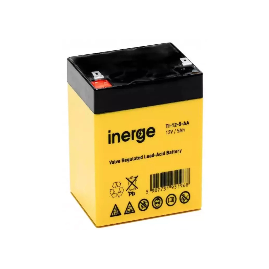 Батарея до ДБЖ Inerge AGM 12V-5Ah (IN-12-5-A)