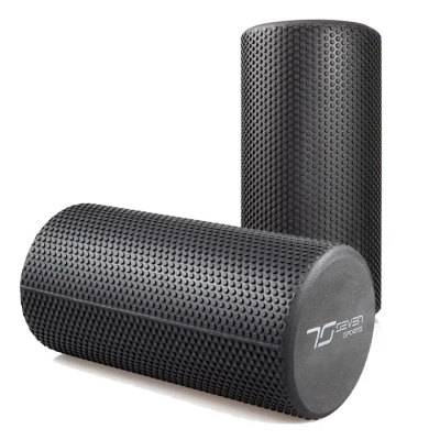 Масажний ролик EDGE Foam Roller EVA 30 х 15 см Чорний (RO2-30 BLACK)