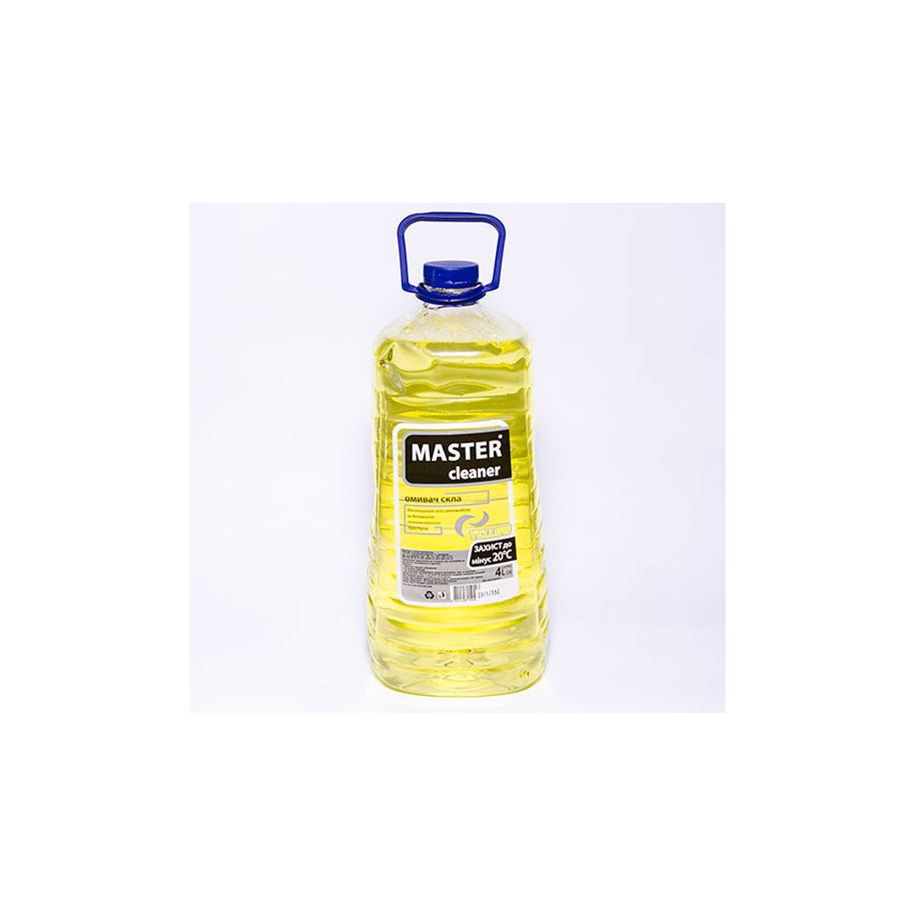 Омивач автомобільний ЗАБХ Мaster cleaner YELLOW -20 4л (4820108150423)