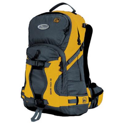 Рюкзак туристичний Terra Incognita Snow-Tech 30 yellow / gray (4823081500919)