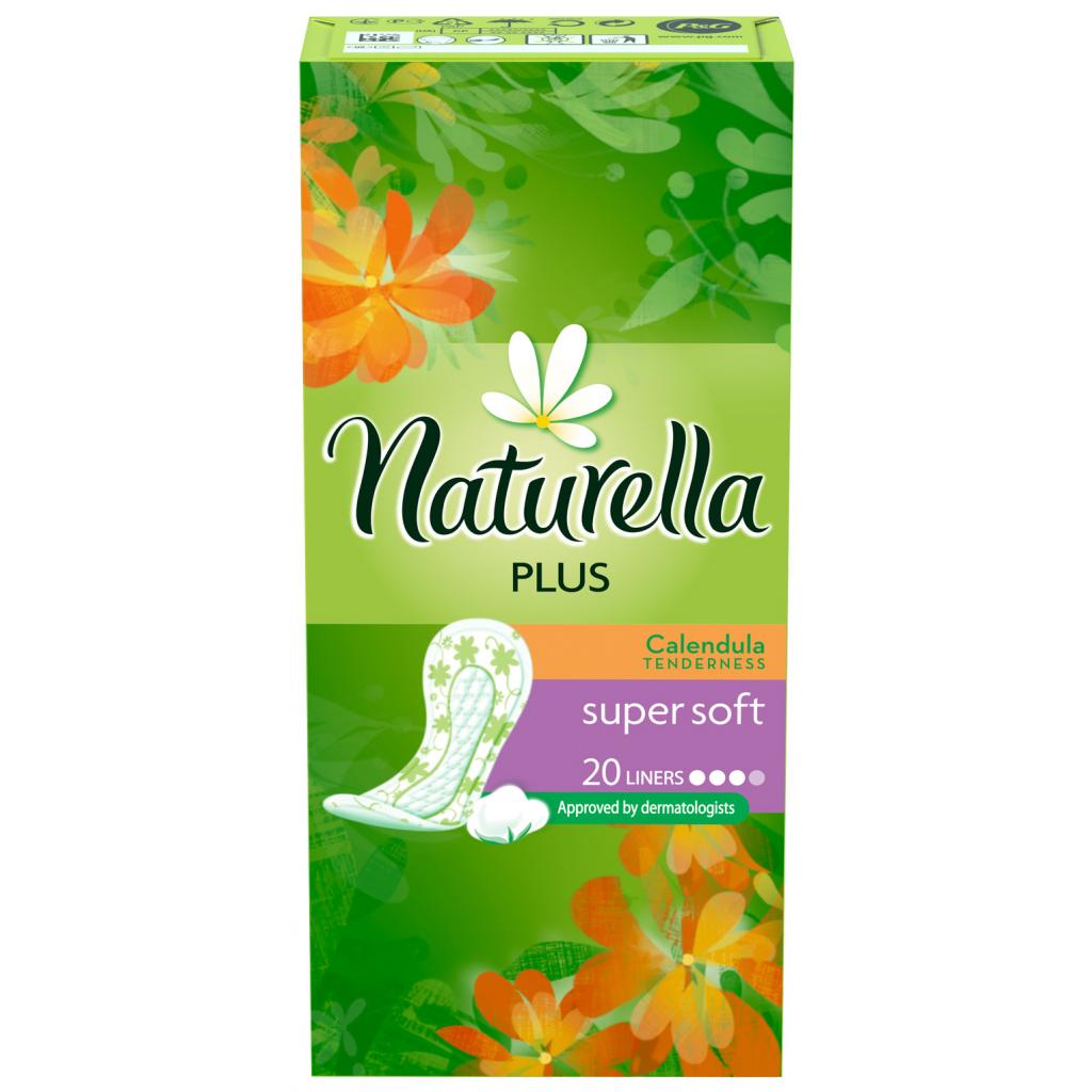 Щоденні прокладки Naturella Мягкость Календулы Plus 20 шт (4015400715092)