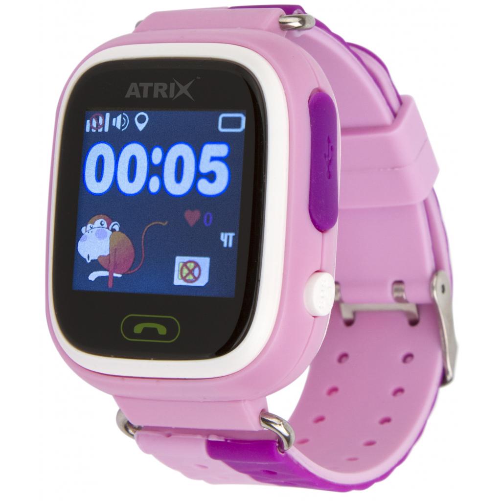 Смарт-годинник Atrix SW iQ400 Touch GPS Pink