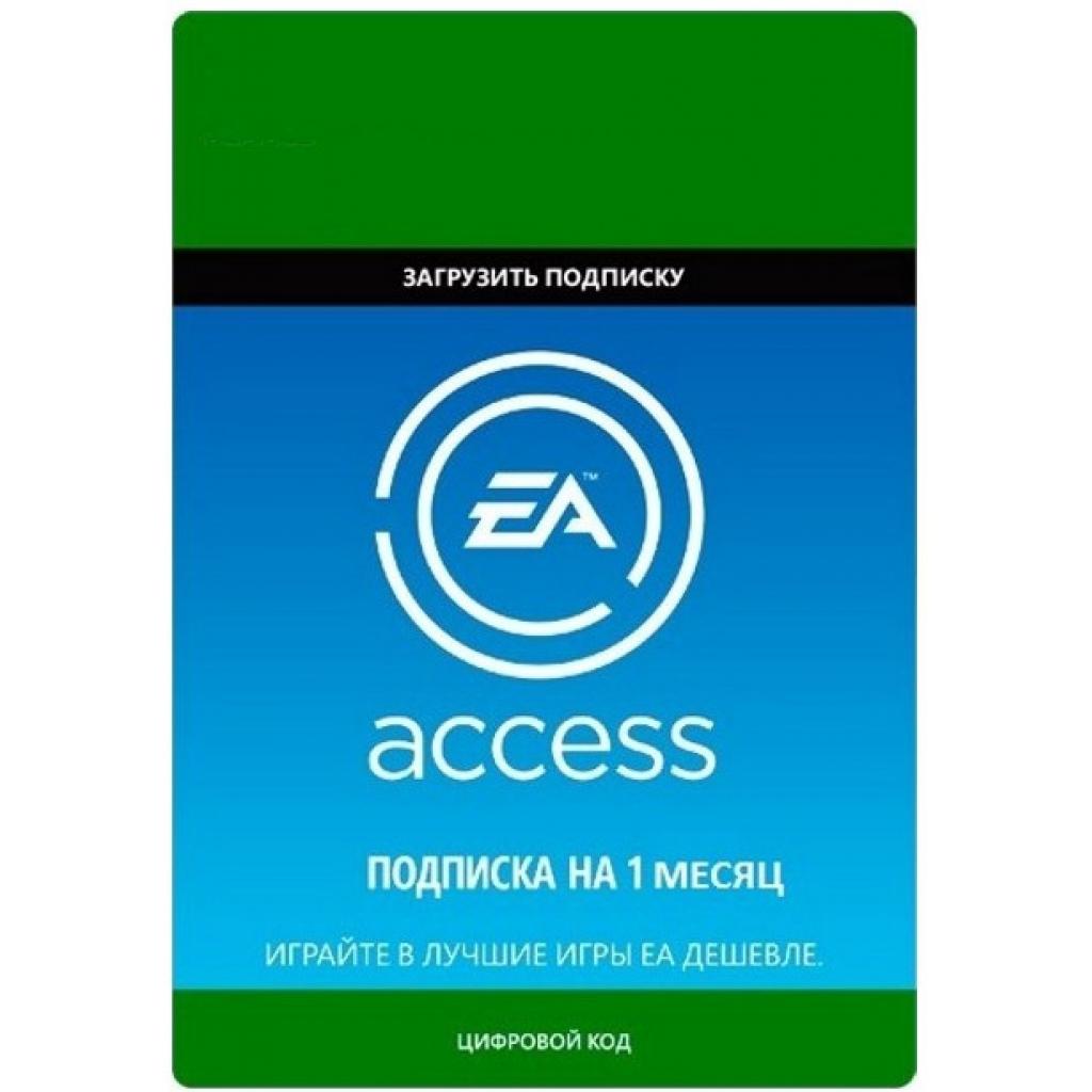 Карта онлайн поповнення Electronic arts поповнення EA Access 1 месяц XBOX (ea-acc-1m)