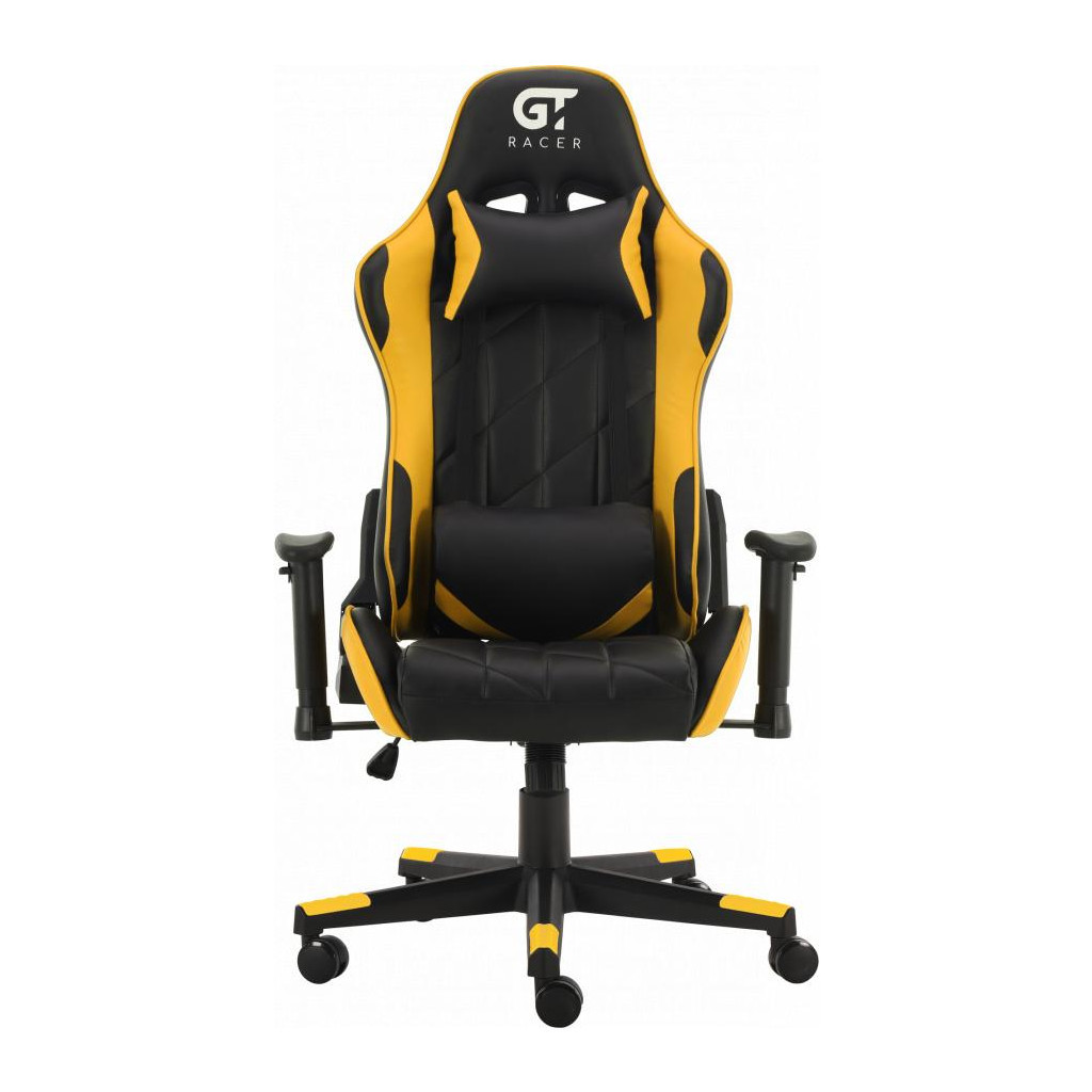 Крісло ігрове GT Racer X-2579 Black/Yellow