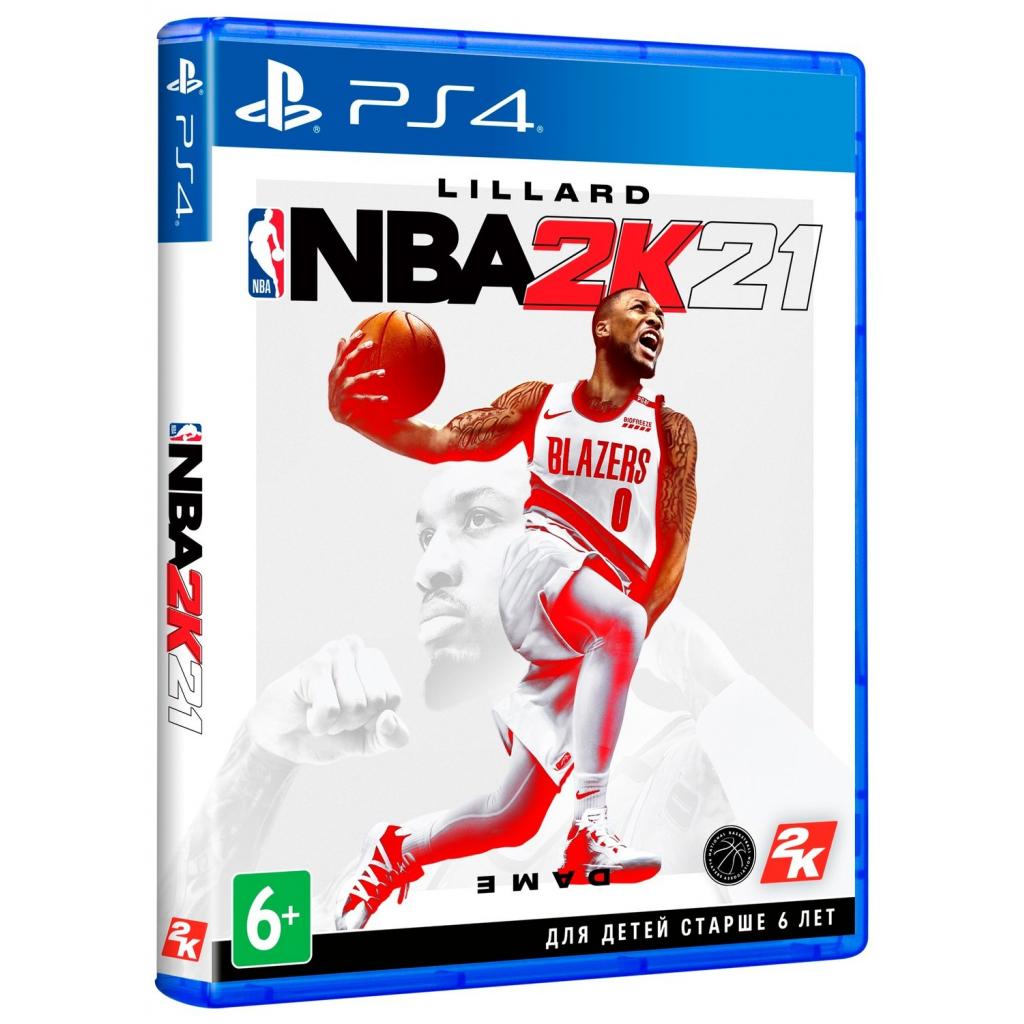 Гра Sony NBA 2K21 [PS4, English version] Blu-ray диск (5026555428491)