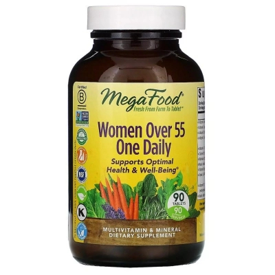 Мультивітамін MegaFood Мультивітаміни для жінок 55+, Women Over 55 One Daily, 90 та (MGF-10353)