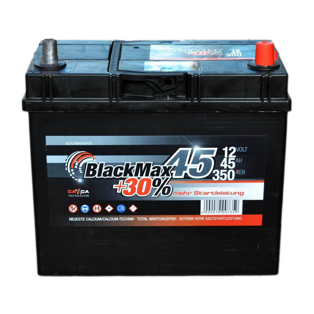 Акумулятор автомобільний BlackMax 45А (B4022)