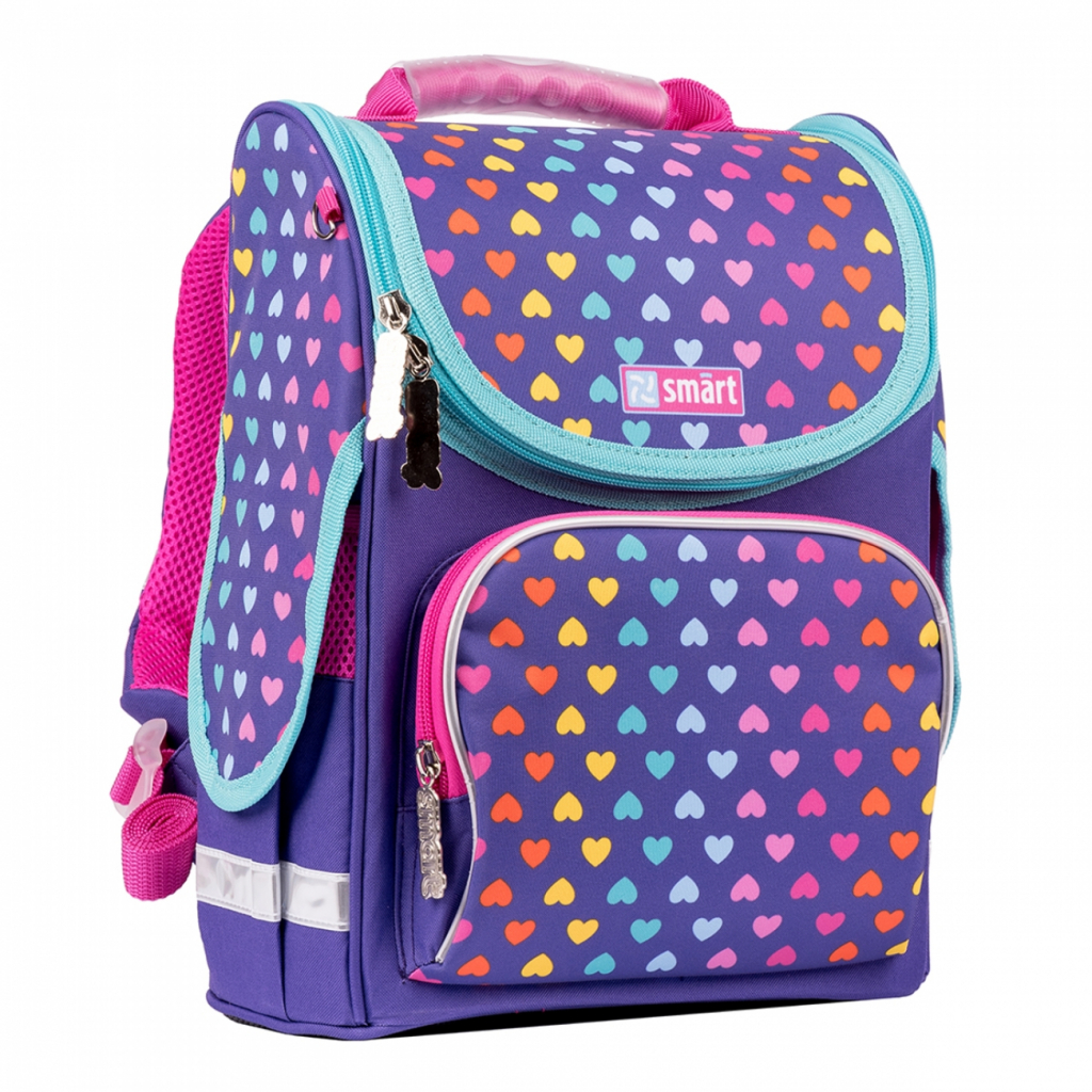 Портфель Smart PG-11 Rainbow hearts (557516)