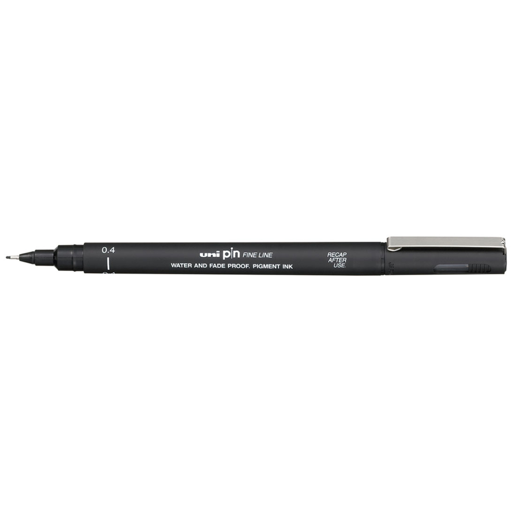 Лайнер UNI Pin Fine Linе Black 0.6 мм (PIN06-200.Black)