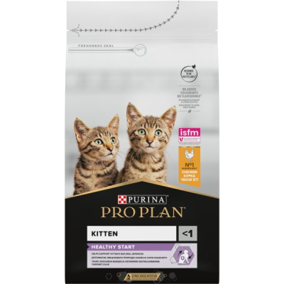 Сухий корм для кішок Purina Pro Plan Original Kitten до 12 місяців з куркою 1.5 кг (7613036505178)